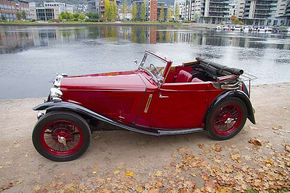 MG mg ta tickford drophead coupé