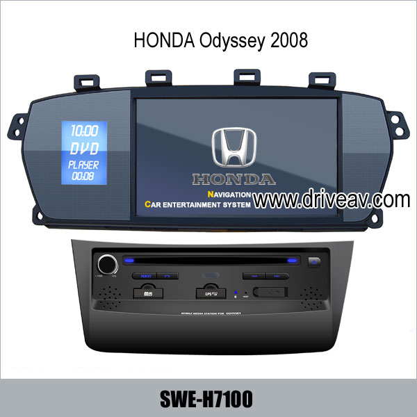 HONDA ODYSSEY 2008year stereo radio Car DVD player TV bluetooth GPS SWE-H7100