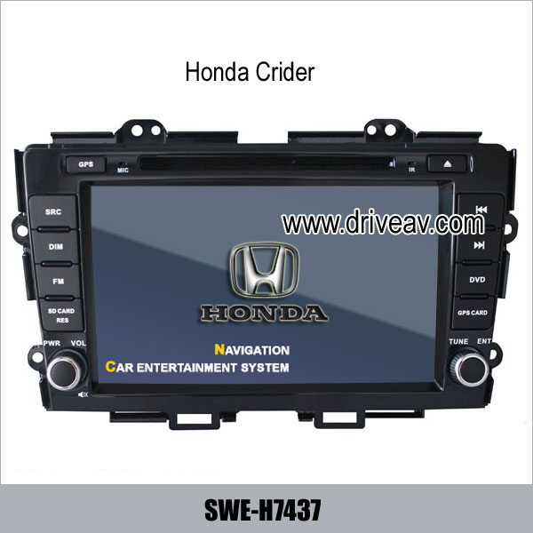 HONDA Crider stereo radio Car DVD player TV bluetooth GPS SWE-H7437