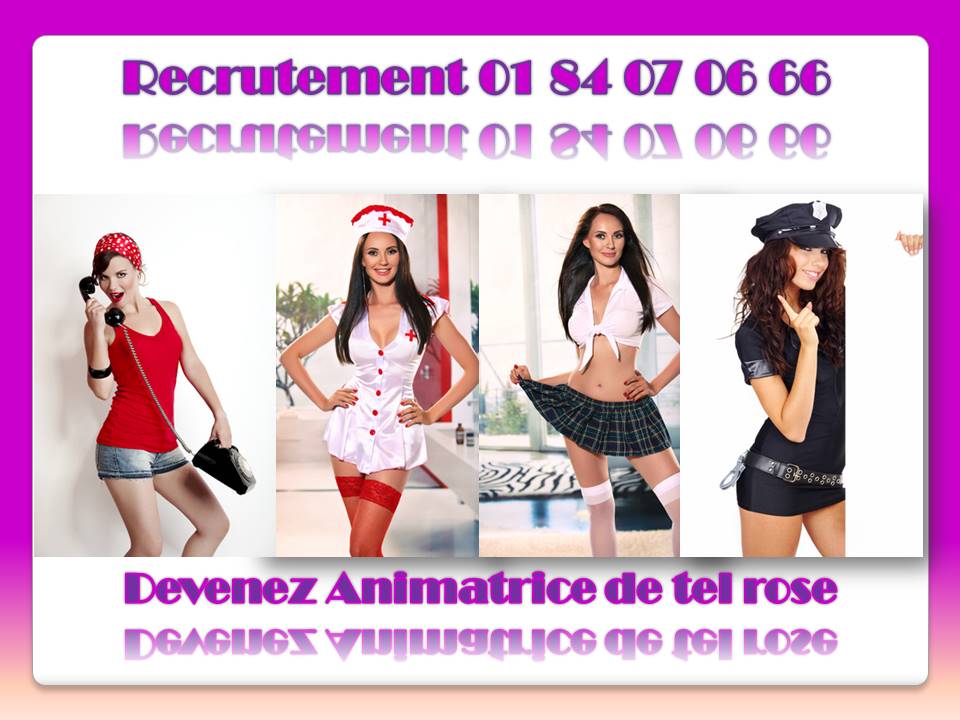 Cherchons Animatrices de telephone rose